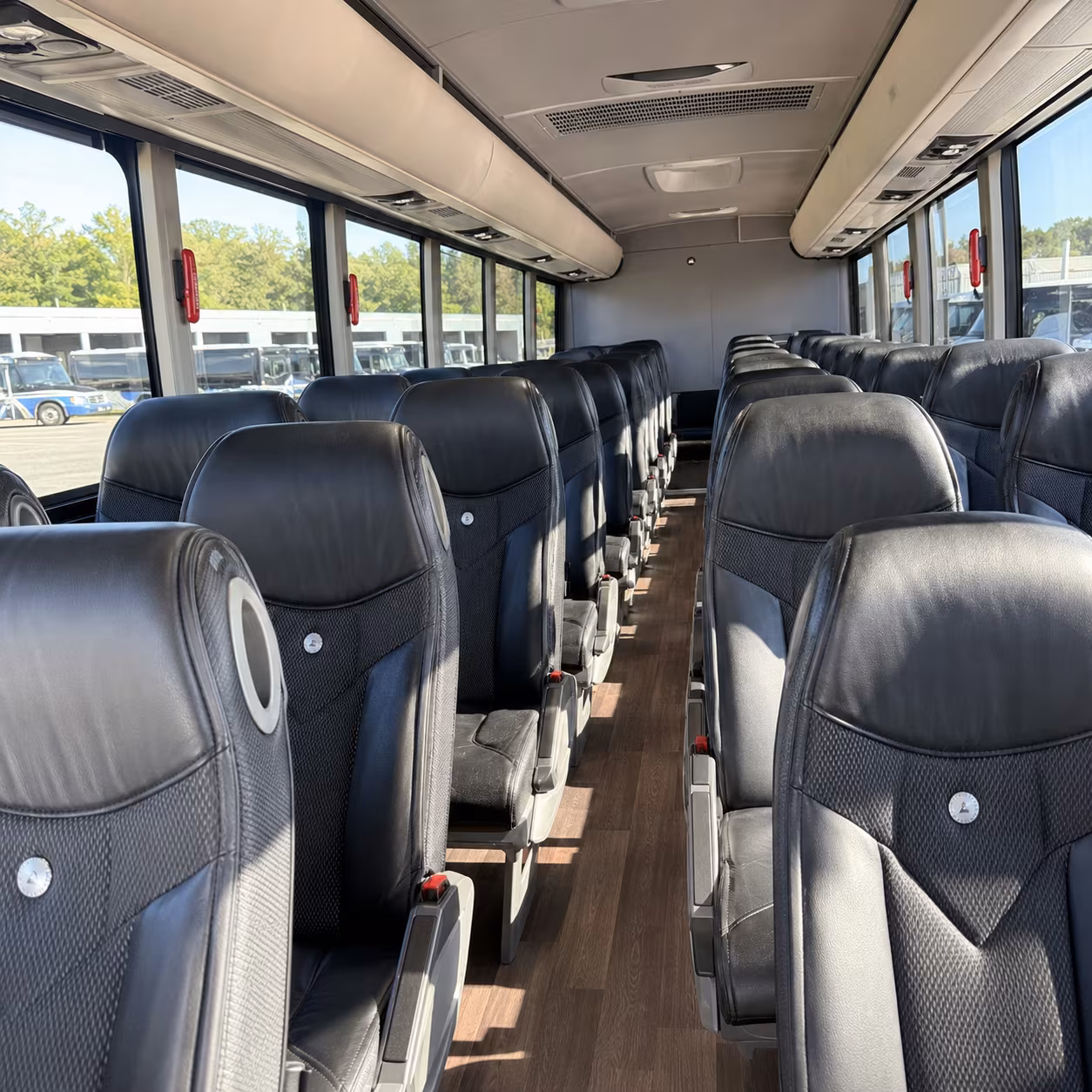 alexandria employee transportation onboard seating