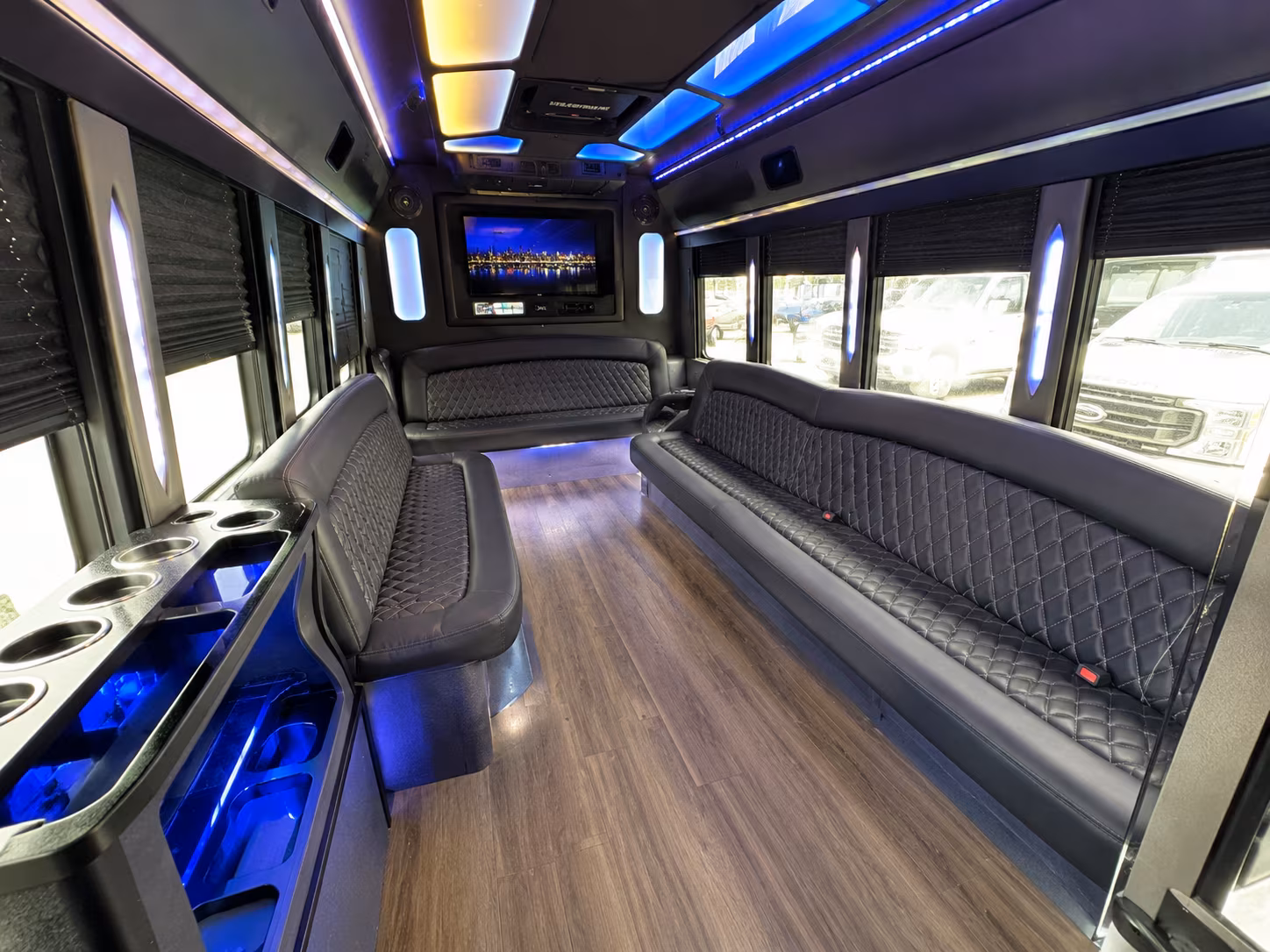 alexandria night out party bus rental