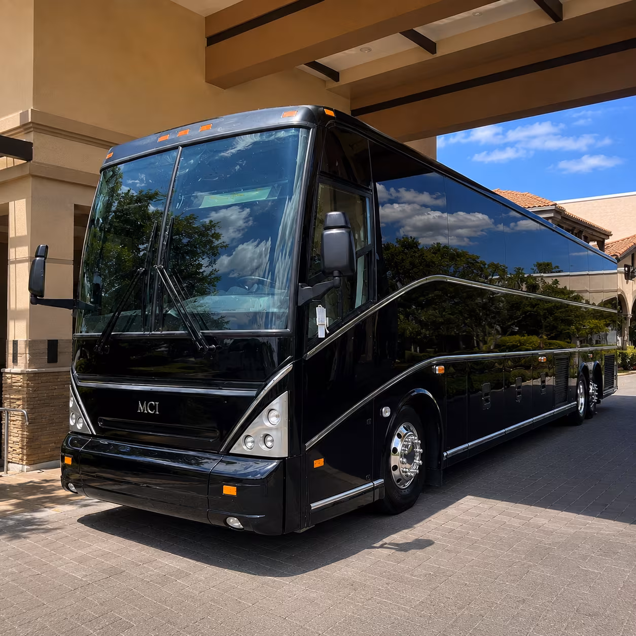 arlington charter bus rentals