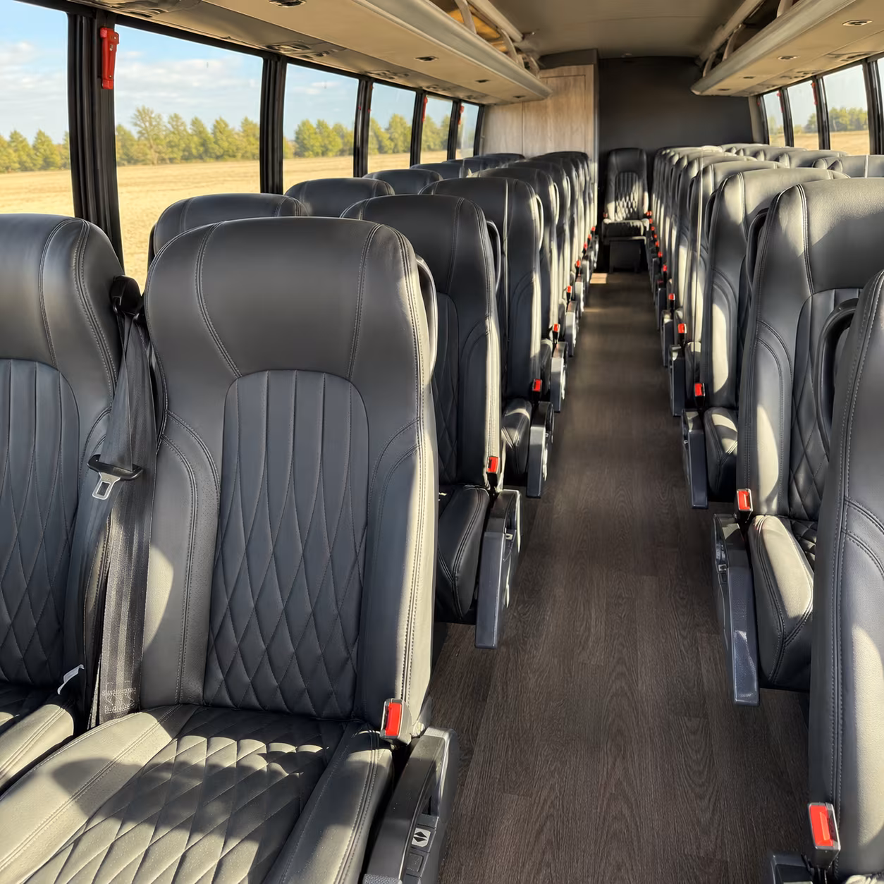arlington conference shuttles and corporate bus rentals in arlington