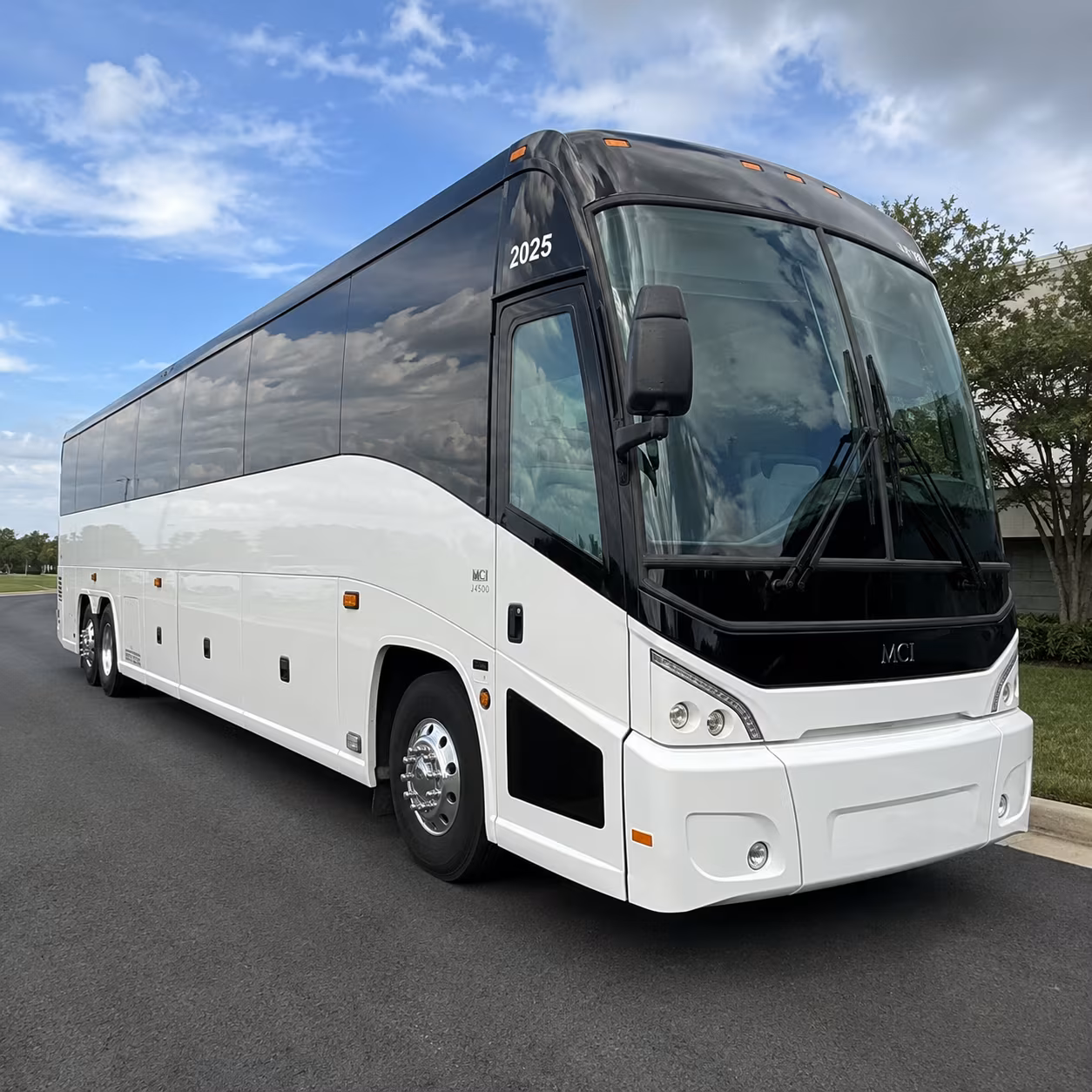 arlington event transportation on a private charter bus