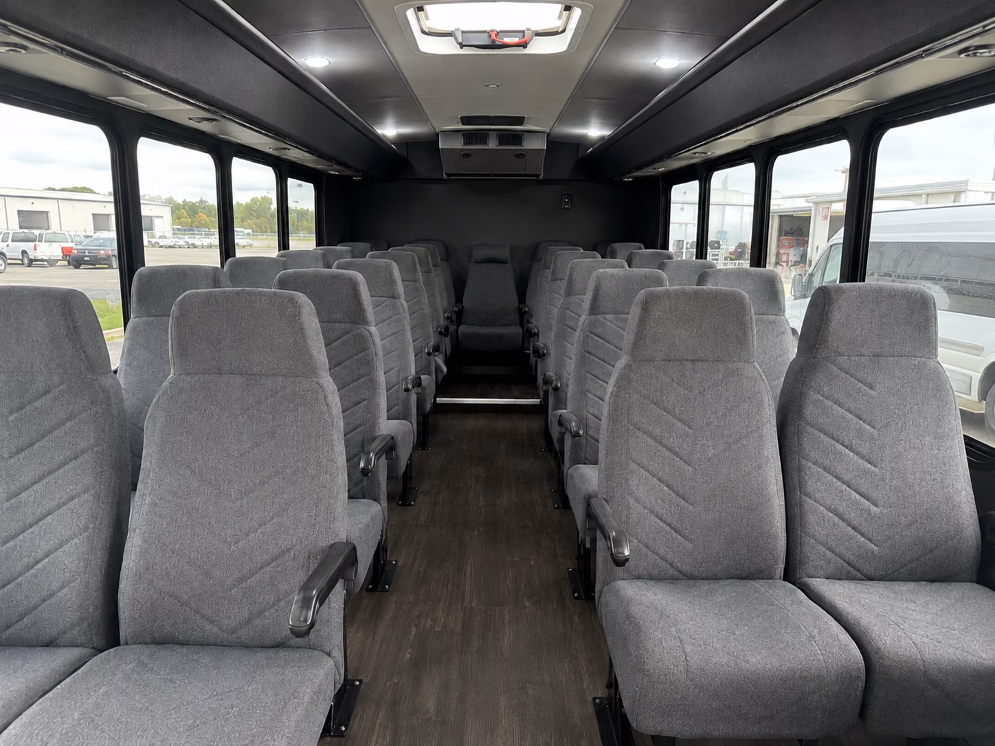 fairfax show up to fairfax concerts in a charter bus