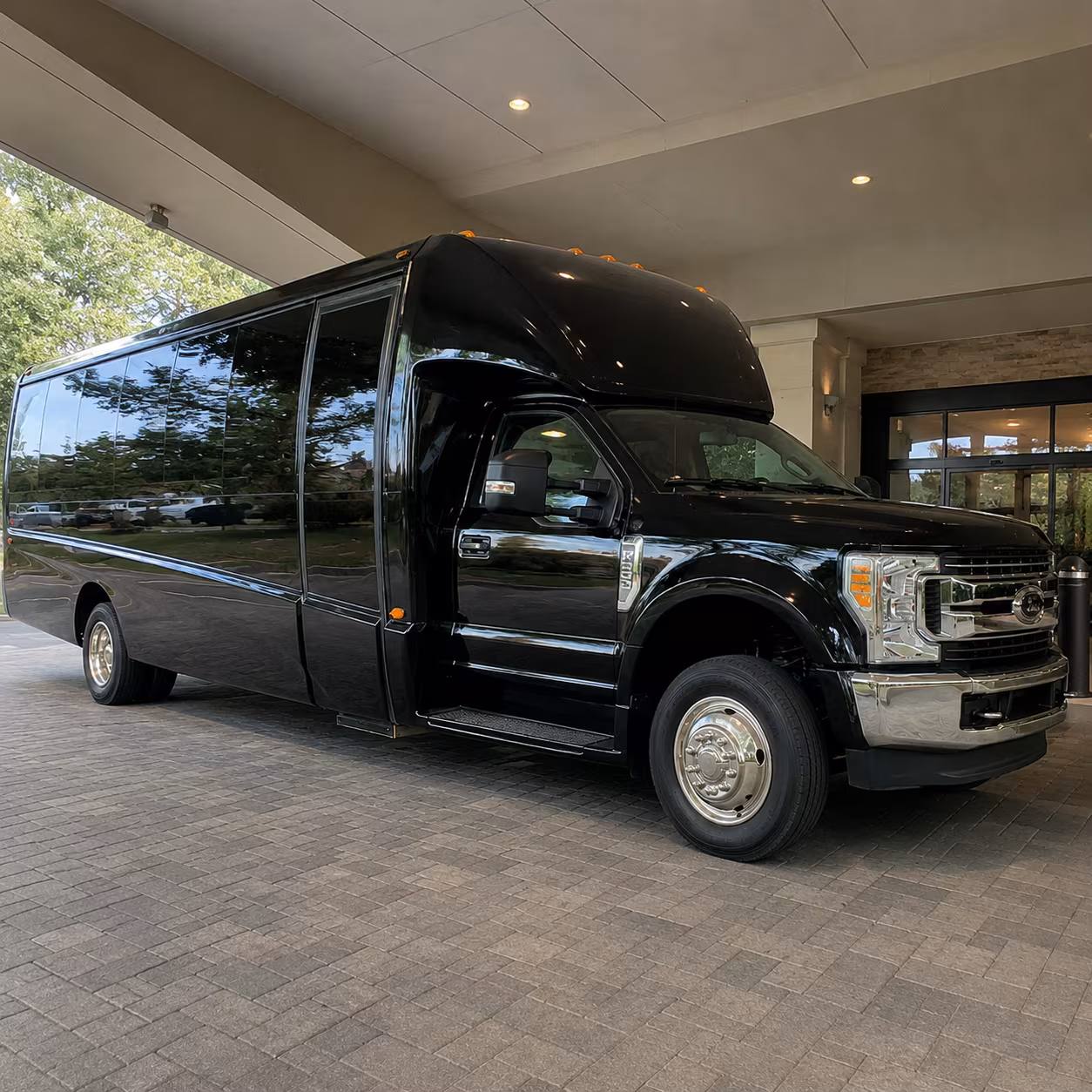 fairfax spacious private event charter bus rentals in fairfax