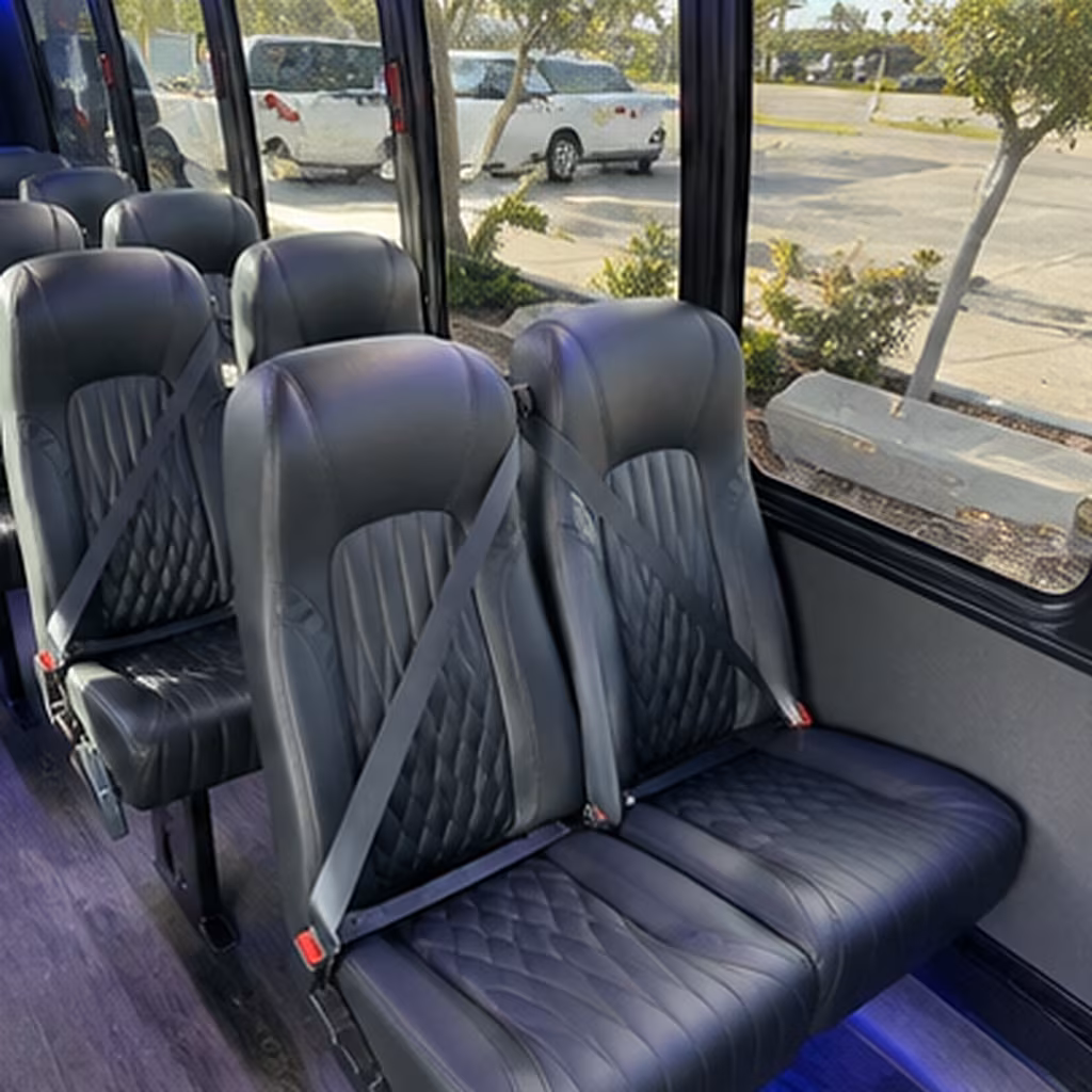 fairfax wedding reception shuttle bus rentals in fairfax