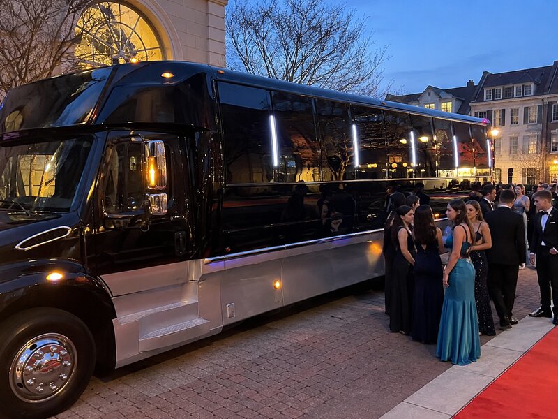 alexandria prom bus rental